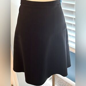 Calvin Klein Black A-Line Skirt